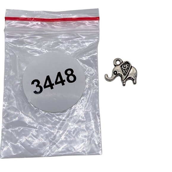 Animal Charm Pendant Double Sided Elephant Tibetan Silver Alloy Durable Jewelry - Picture 2 of 4